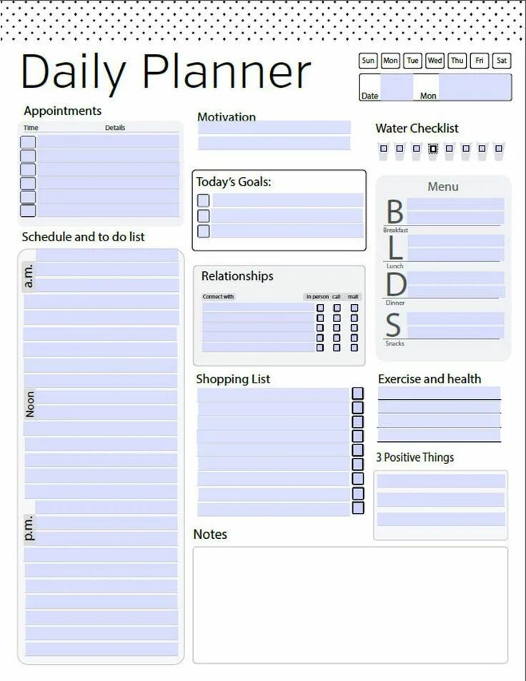 Daily plans. Planner шаблоны для печати. Daily Planner для печати. Планировщик шаблон. Planner страницы.