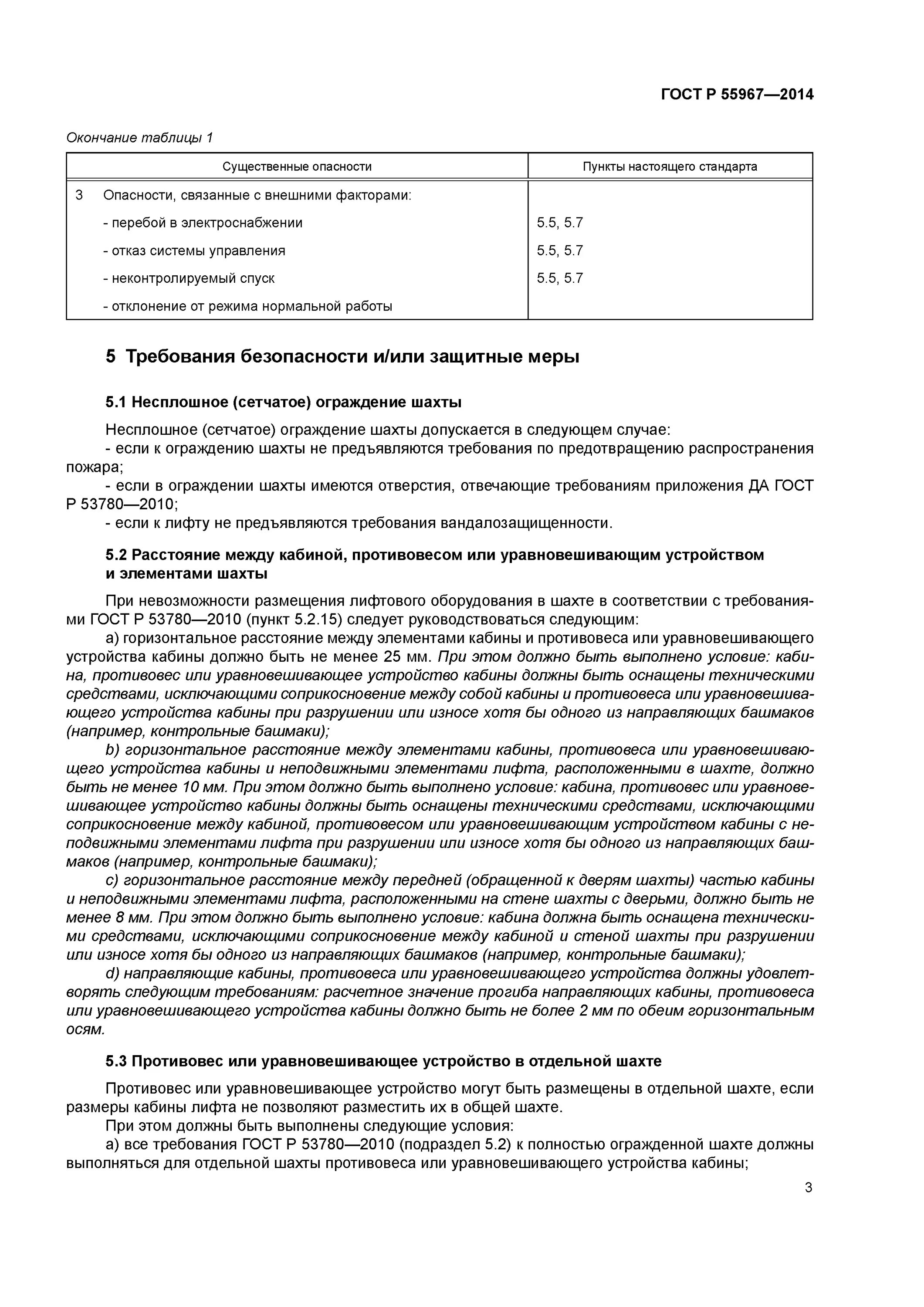 Ограждение кабины лифта ГОСТ. Направляющие кабины лифта ГОСТ. Контрольные башмаки лифта. Противовес лифта требования. Гост 53780 лифт