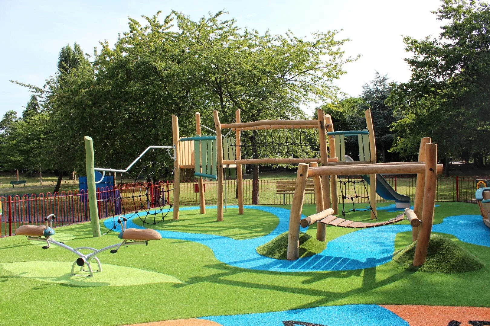 Long playground