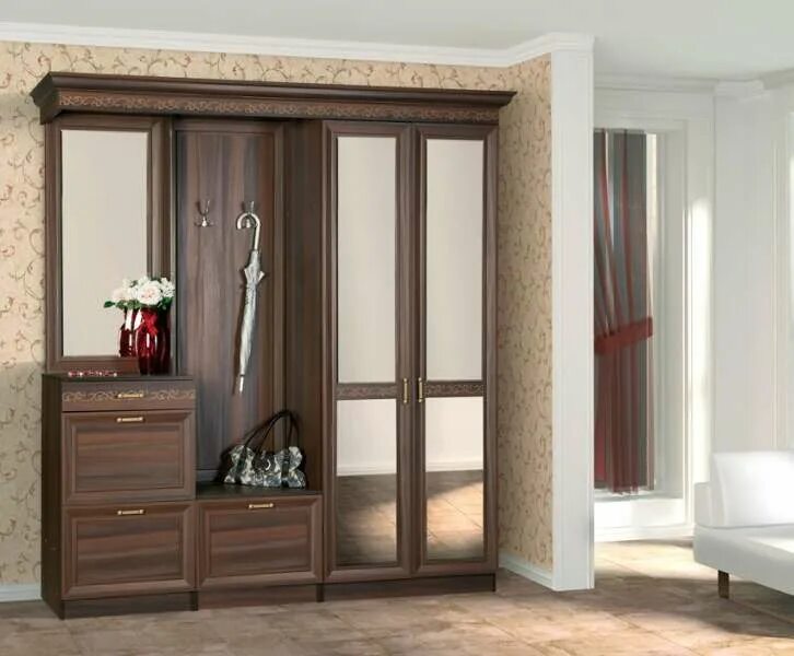 модульная прихожая магнолия. прихожая "фламенко-3/2016" маэстро. мебель в прихожую ростов. 11-9). боровичи прихожая дуэт 1.