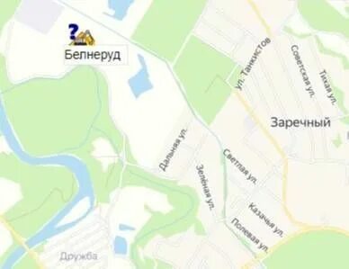 Карта заречный краснодарский край