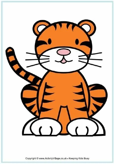 Тигр картун. Картинка тигра для детей. Тигр рисунок. Тигр для детей. Tiger for kids.
