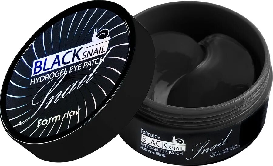 Патчи black snail. Farmstay black snail hydrogel eye patch. farmstay патчи для глаз black snail hydrogel eye patch, 60 шт..