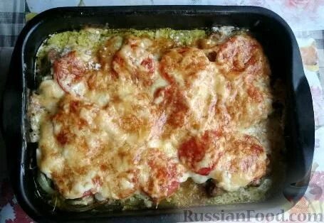 Мясо по французски корейка