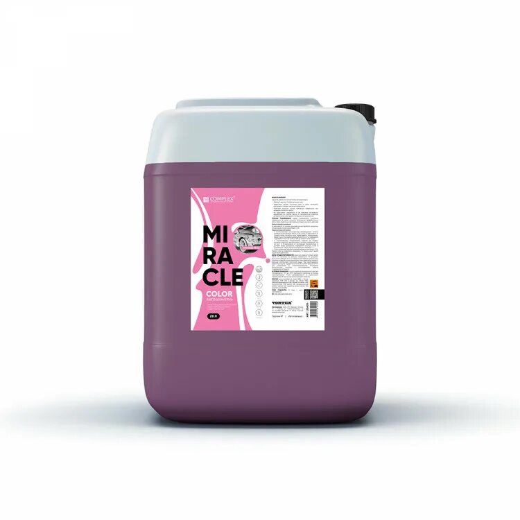 Miracle 20. Автохимия active foam pink-20л. miracle complex 20л. автошампунь color, 20 л. автошампунь complex 11451.
