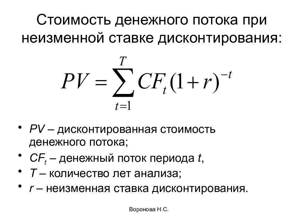 Расчет дисконтируемого денежного потока. Чистый дисконтированный денежный поток формула расчета. дисконтирование денежных потоков. ставка дисконтирования денежных потоков. дисконтированного денежного потока.