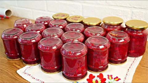 Вкусная заготовка борща на зиму