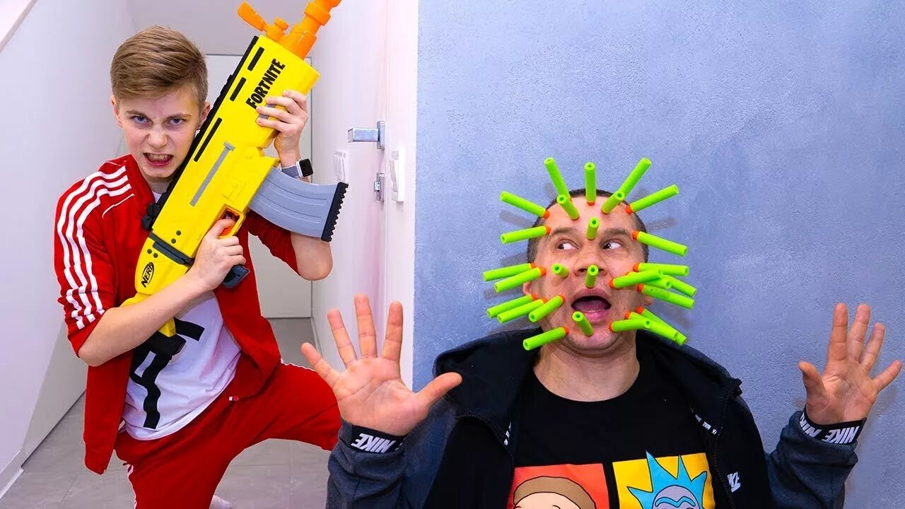 Нерф канал. Мистер Тиша Nerf. Грабовенко Тиша Nerf.