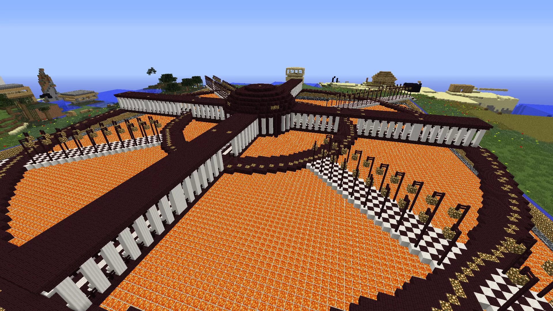 Minecraft arena