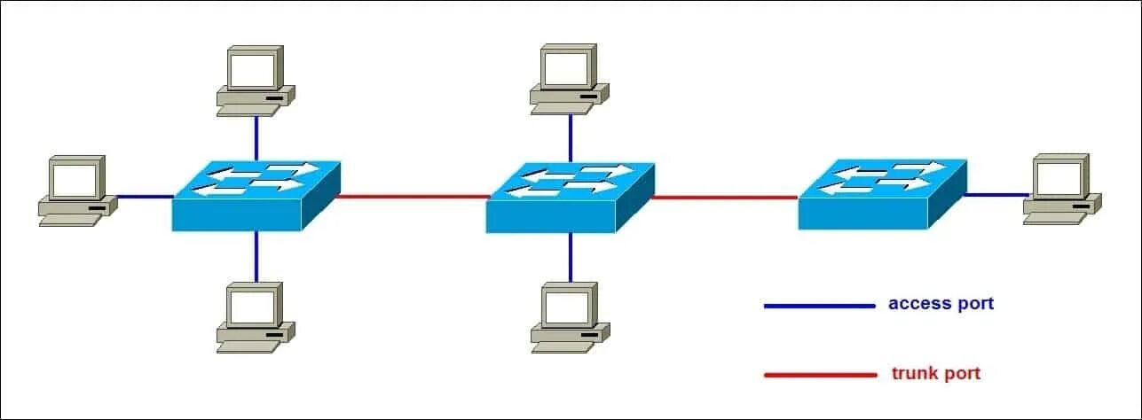 Switch access что это такое. Транк порт. trunk порт. access порт. trunk access.