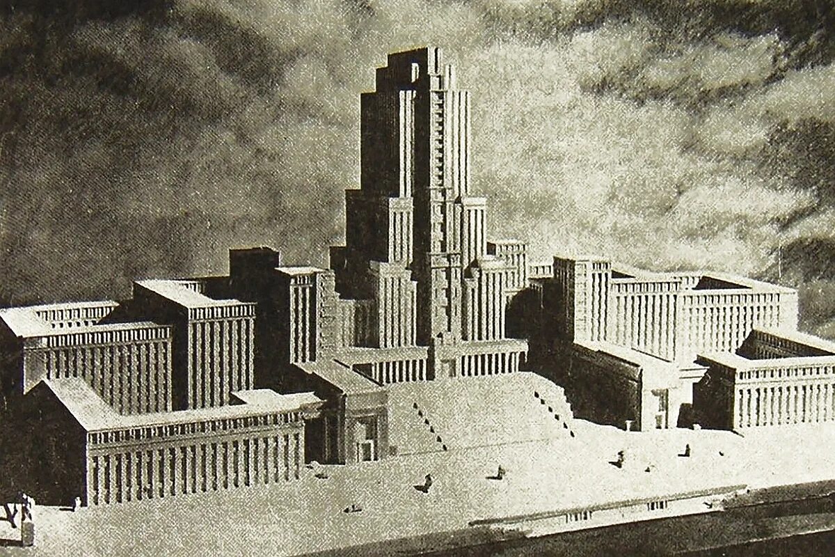 Дом советов архитектор. Дом наркомтяжпрома на красной площади 1934. проект здания наркомтяжпрома на красной площади.