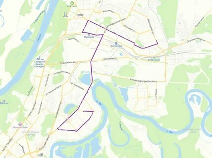 Маршрут 270 автобуса уфа