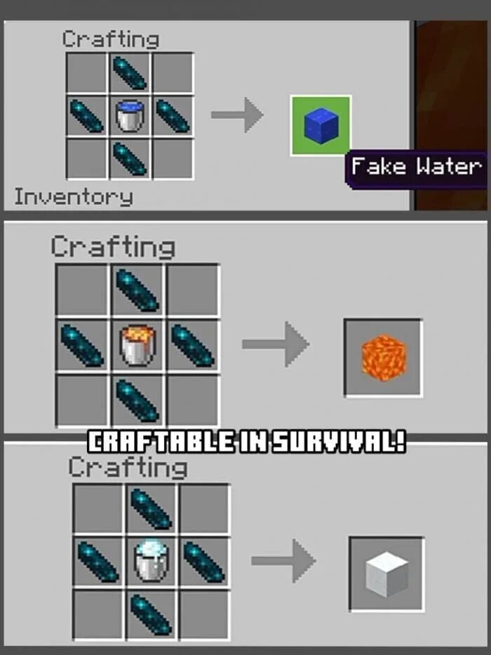 16. Мод на фальшивые блоки. Блоки из модов и из майнкрафта. Ненастоящий блок в майнкрафте. 2.