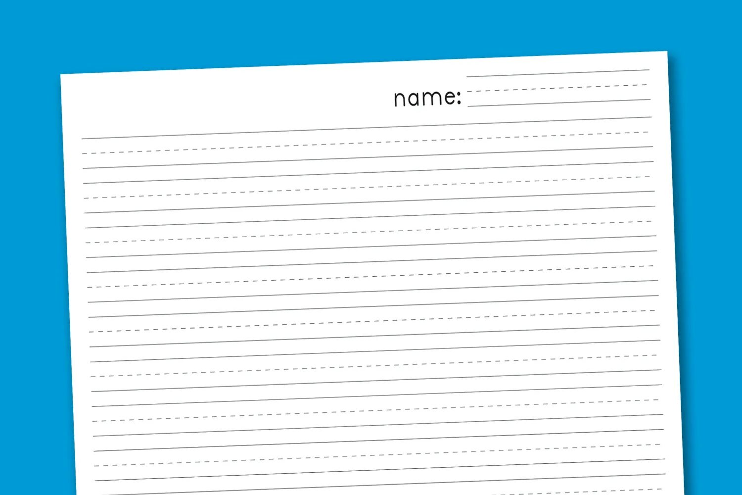 Paper to write letters. Handwriting lines. cursive line paper. writing paper. 4 lines writing.