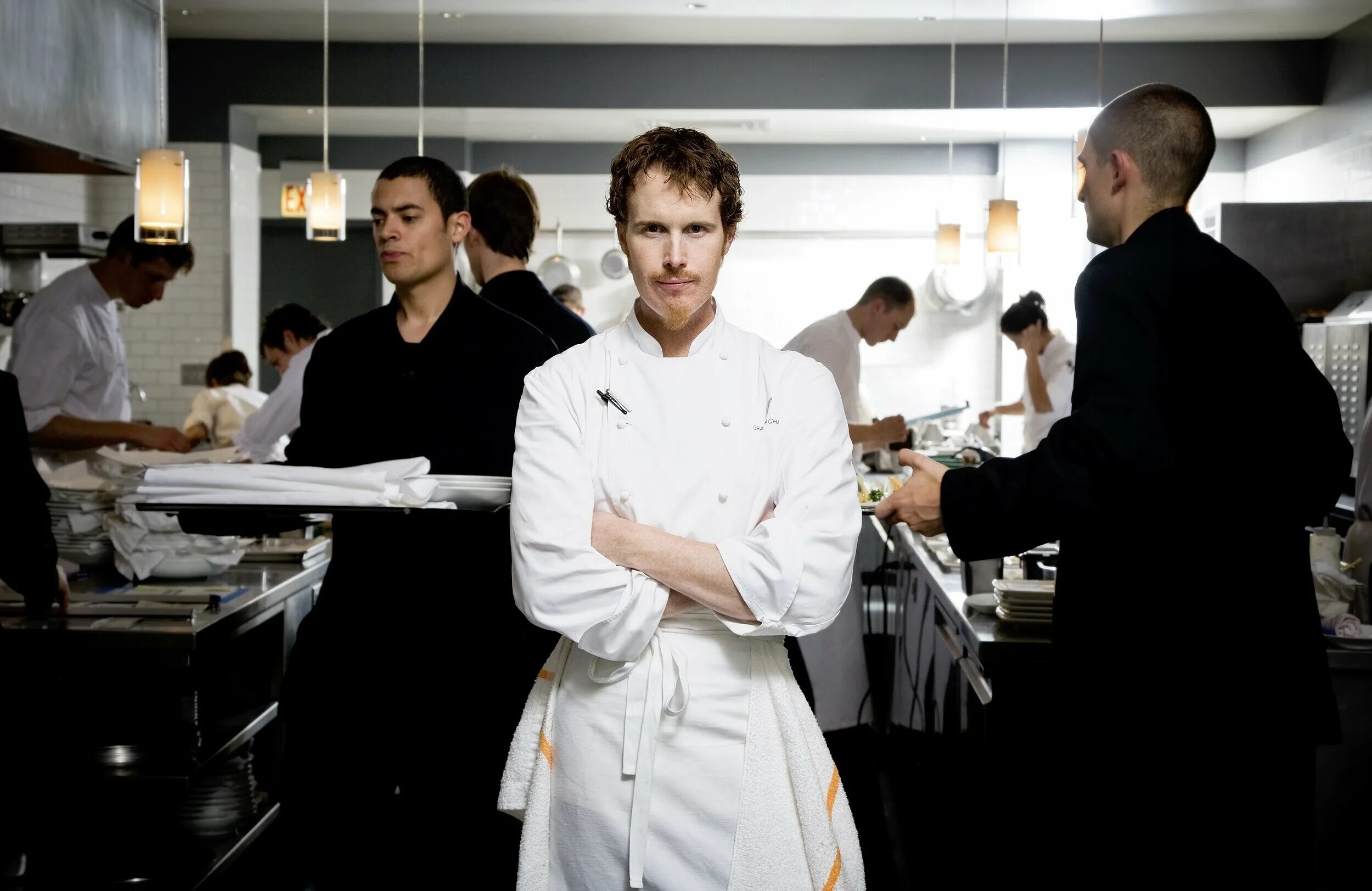 Грант Ашац повар. Grant Achatz шеф.