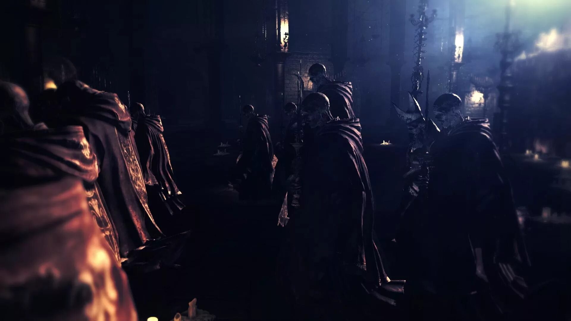 Dark 3 days. Дьяконы глубин дс3. dark souls дьяконы глубин. дьякон дарк соулс. дьяконы dark souls 3.