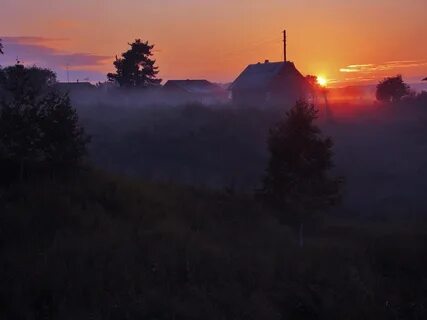 Еще заря не встала над селом