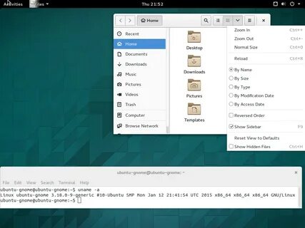 Gnome инструкция