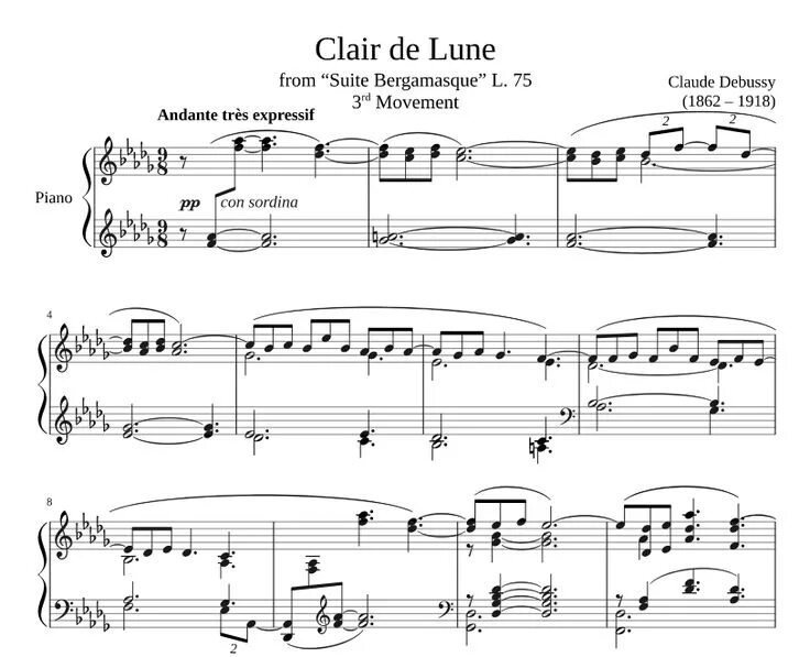 Au clair de lune