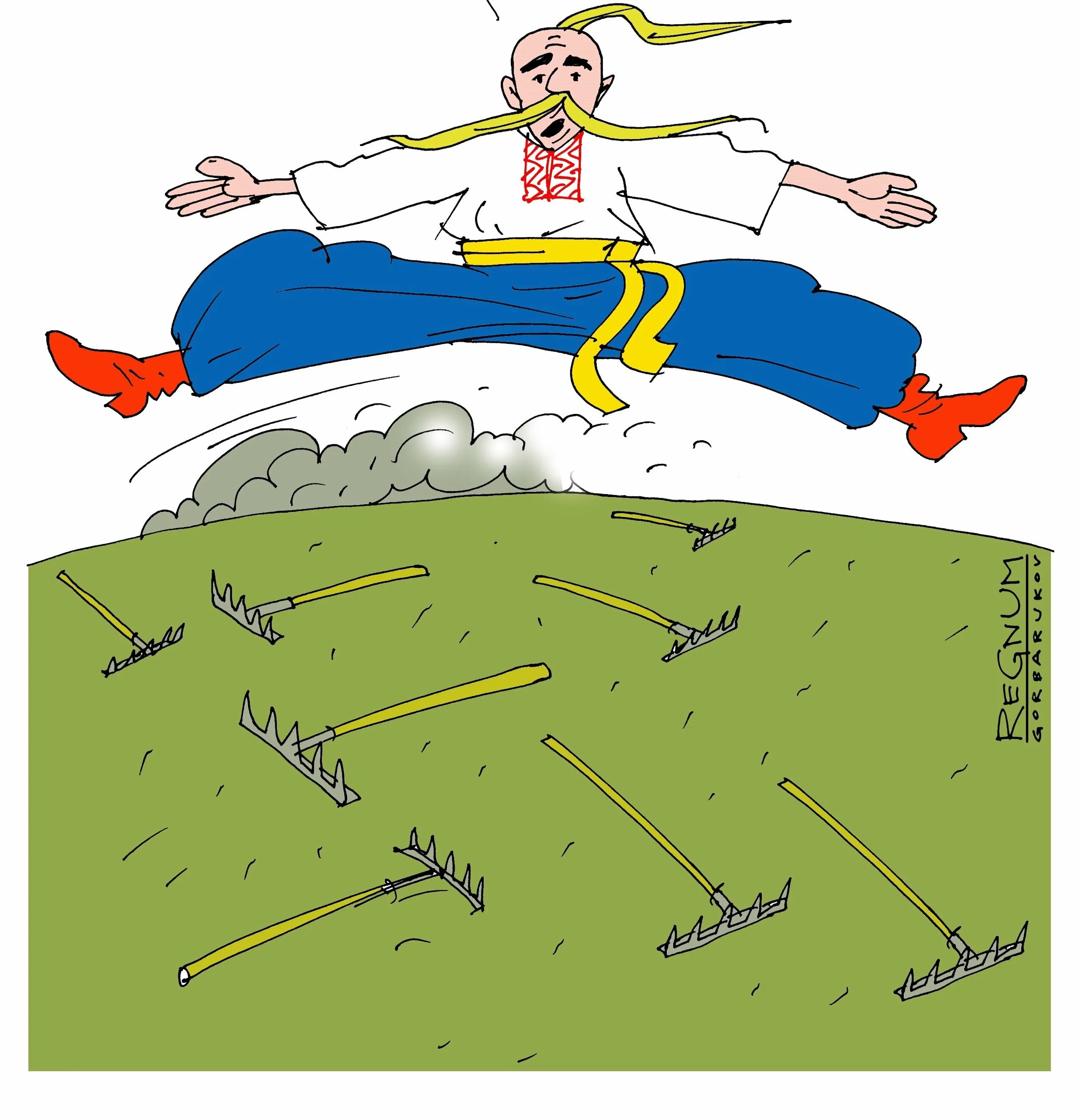 Карикатуры на украинцев. Карикатуры на Украину. Смешные карикатуры про Хохлов.