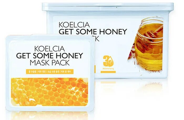 Набор тканевых масок для лица 30шт. Types of honey. Мед каллиграфия. Koelcia маски тканевые. Some honey.