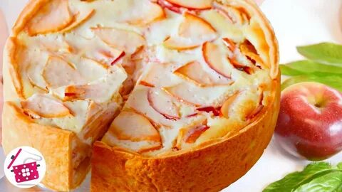 Просто кухня пирог с яблоками