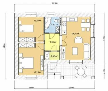 Проекты домов с отдельной кухней