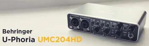 Behringer u phoria umc204hd