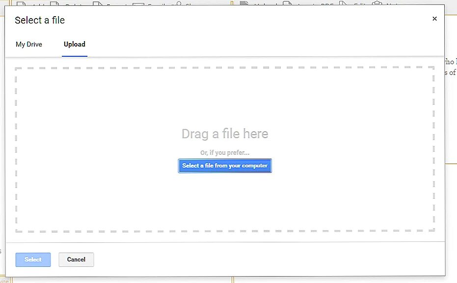 Mis vid. Drag files here. file here. how you select. website drag video here or google.