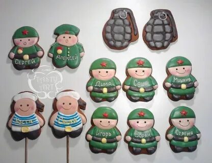Из глины на 23 февраля