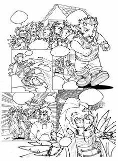 Comics coloring