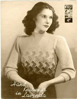 Vintage knitting