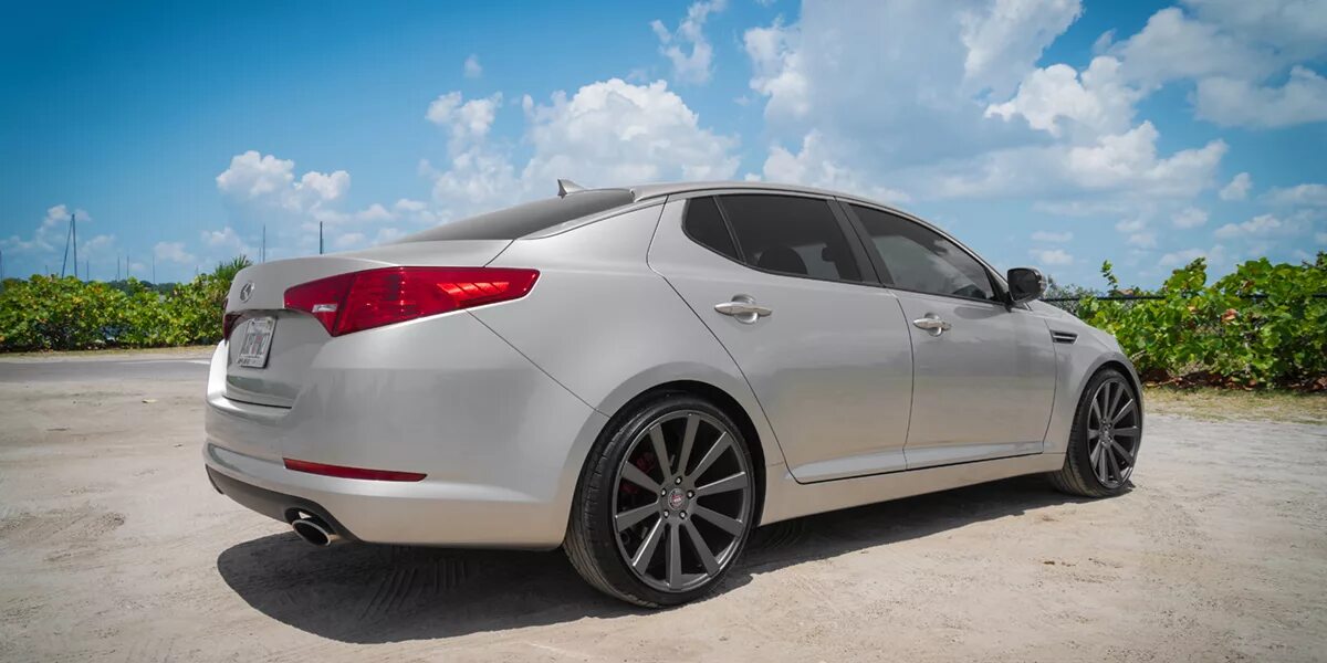 Чёрные R19 на лето! - KIA Optima (4G), 2 л, 2017 года колёсные диски DRIVE2