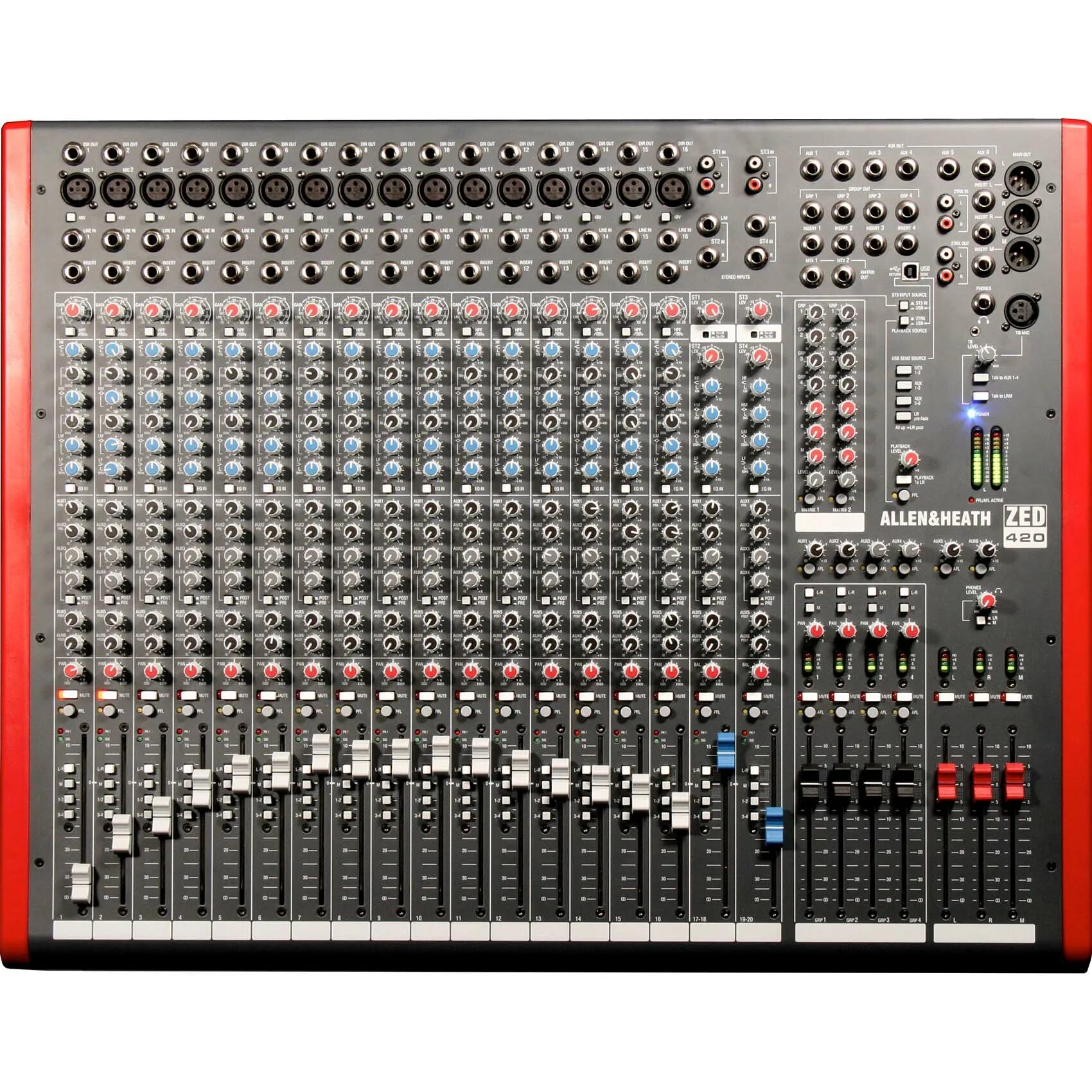 Через звук пульт. Микшерный пульт Allen&Heath zed420. Микшерный аналоговый пульт Allen&Heath Zed 420. Микшер Allen Heath Zed. Микшерный пульт Allen Heath zed16fx.