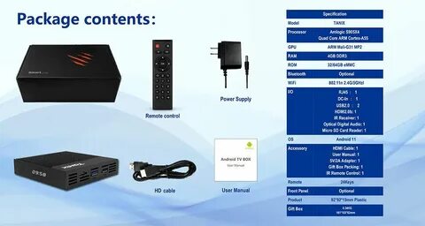 Tanix x4 amlogic s905x4
