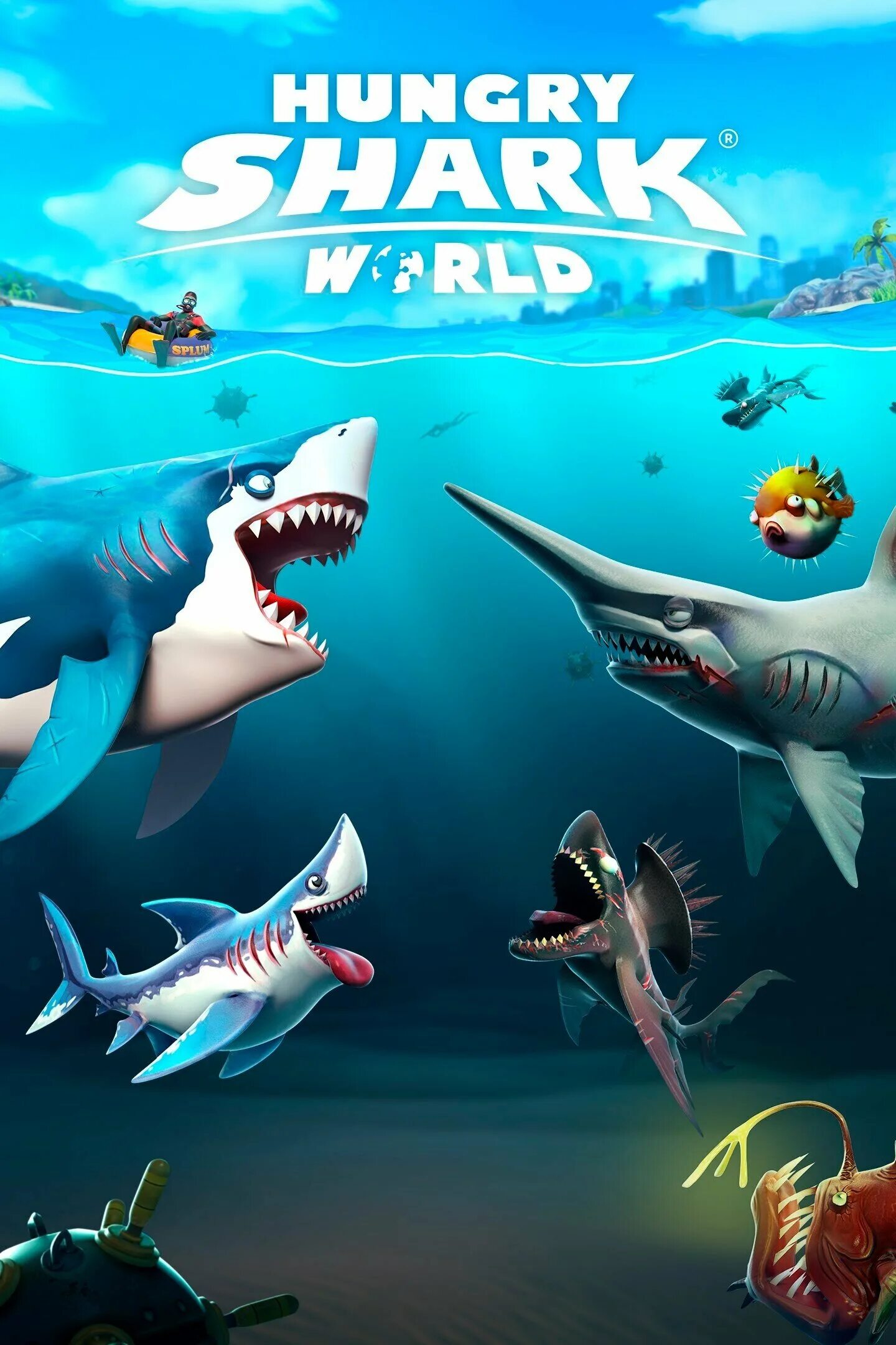 Игра shark evolution. Акула игра hungry shark. Акула игра hungry shark. Хангри шарк эволюшн акула демогоргон. 2.