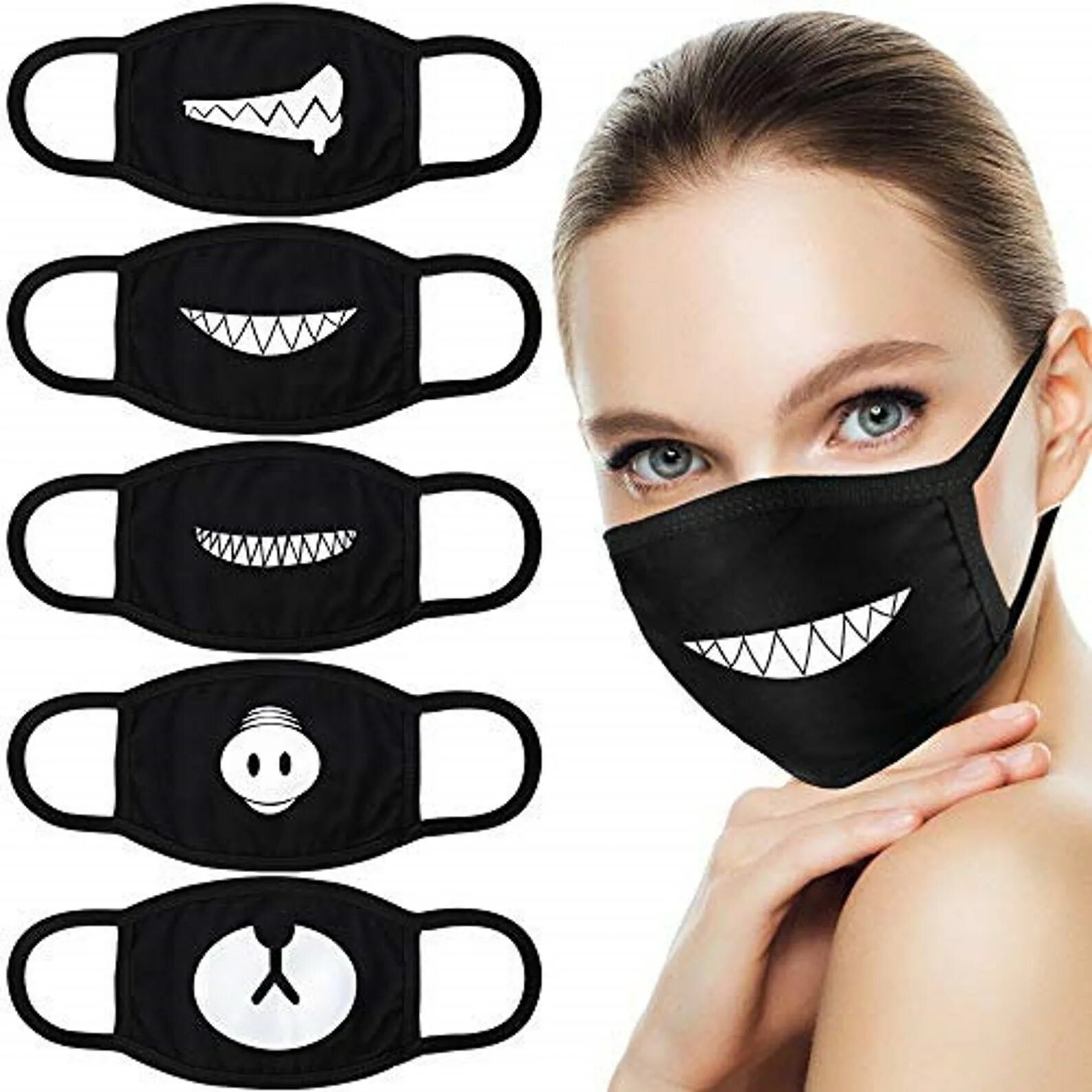 Картинка где маска. Креативные маски для лица. Маска на рот. Чёрная маска на рот. Черная тканевая маска с принтом.