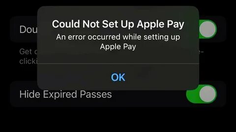 Payment error