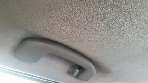 Заломы потолка автомобиля