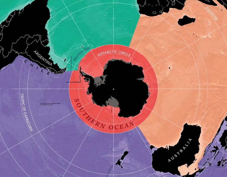 Южный океан в каких полушариях. Южный океан. Границы Южного океана. Южный океан пятый океан земли. Южный океан на карте.