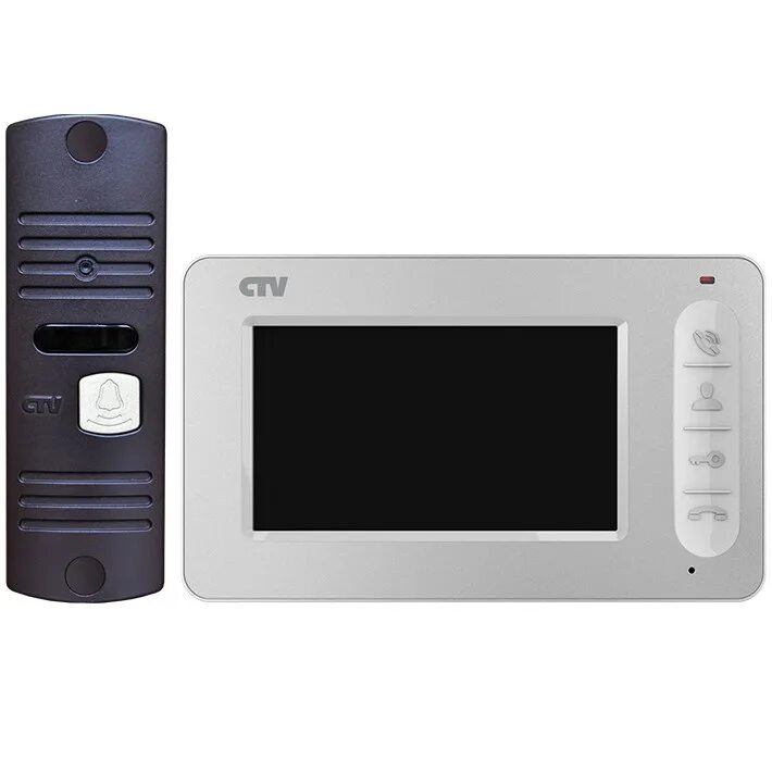 Видеодомофон CTV m400 (черный). CTV-m400 (Black). Вызывная панель для домофона CTV-D-10ng. CTV-m400 цветной монитор.