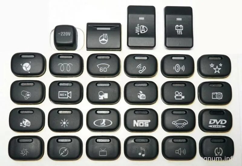 Car buttons