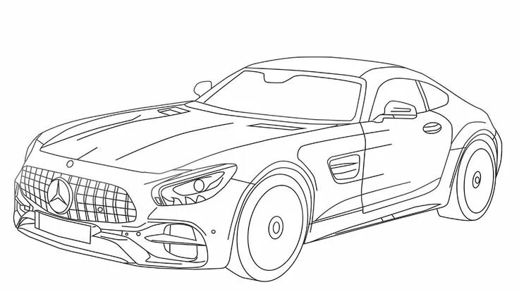 Раскраски машинки мерседес распечатать Race Car Coloring Sheets Race car coloring pages, Cars coloring pages, Coloring