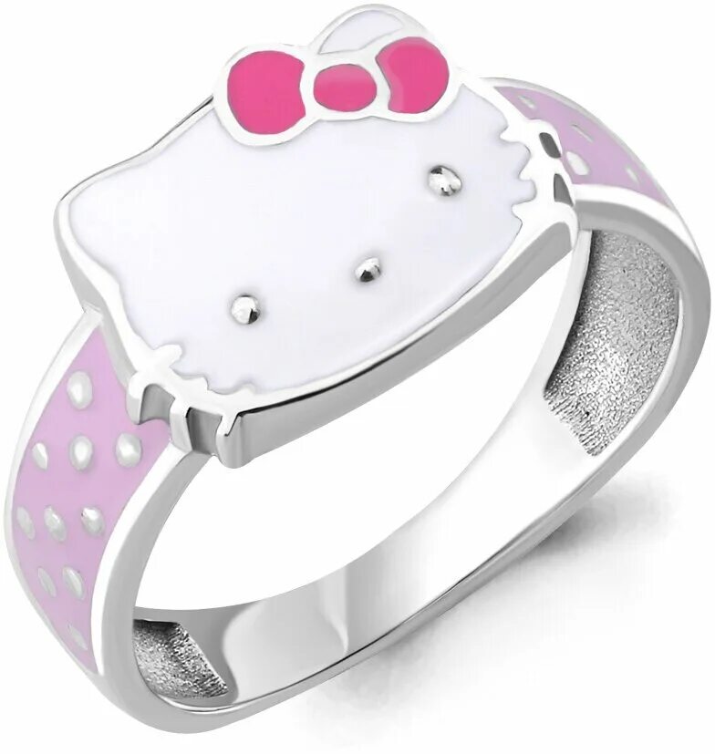 кольцо hello kitty санлайт. кольцо с хеллоу китти. 5. кольцо хелло китти серебро. кольцо с хеллоу китти.