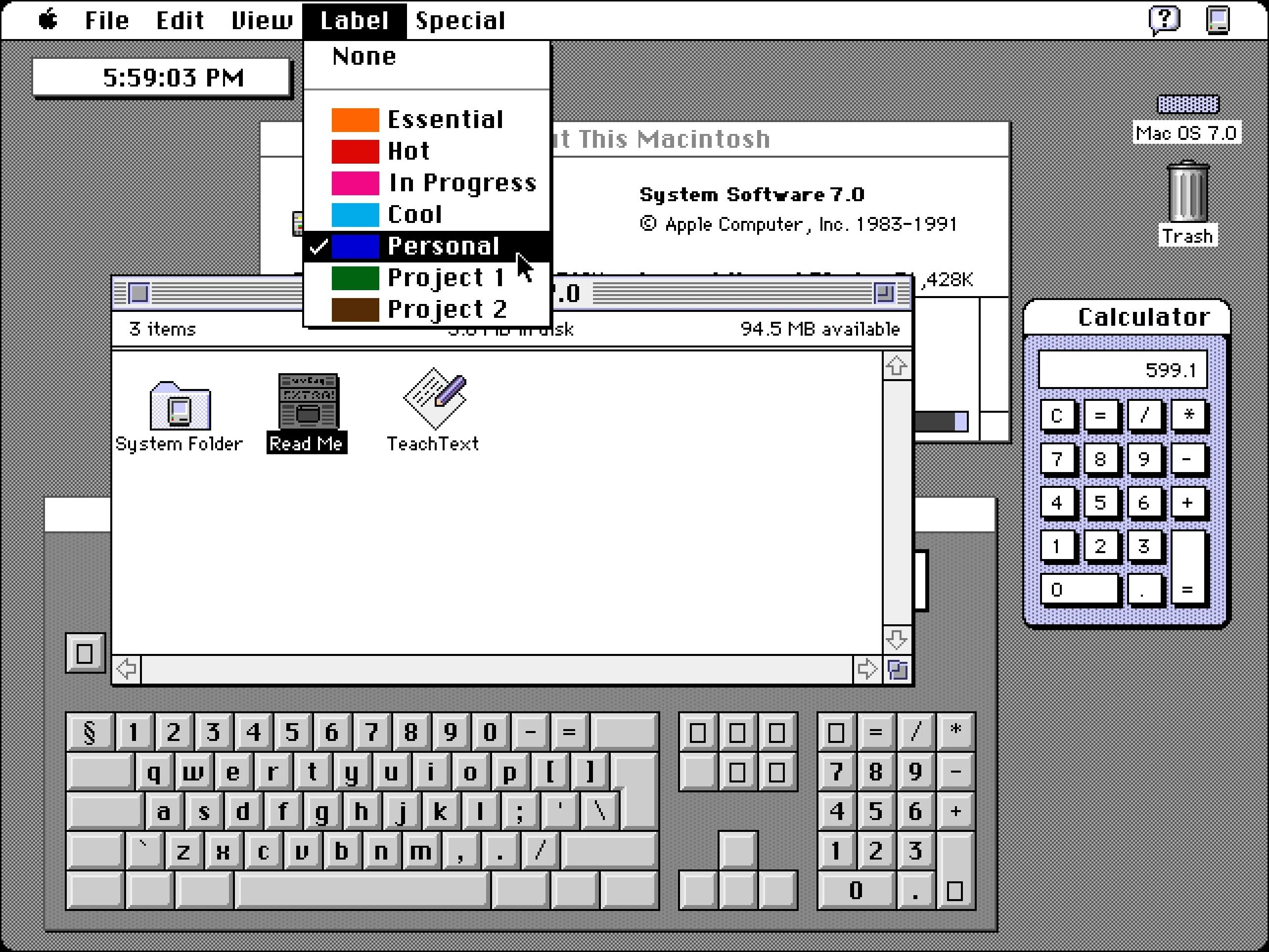 Mac System 7. Операционная система Mac ОС Интерфейс. Apple Macintosh System 1 (1984 г.). Mac os System 7 (1991).