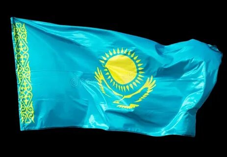 Где флаг казахстана