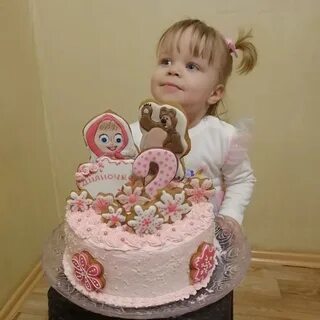 Три девочки тортик