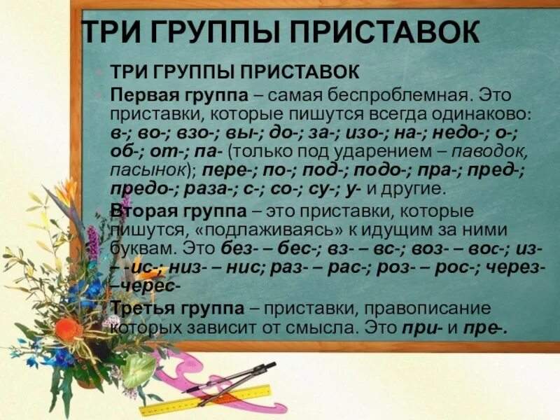 Есть приставка б. Три группы приставок. Три группы приставок в русском языке. Три группы приставок в русском языке таблица. Правописание трех групп приставок.