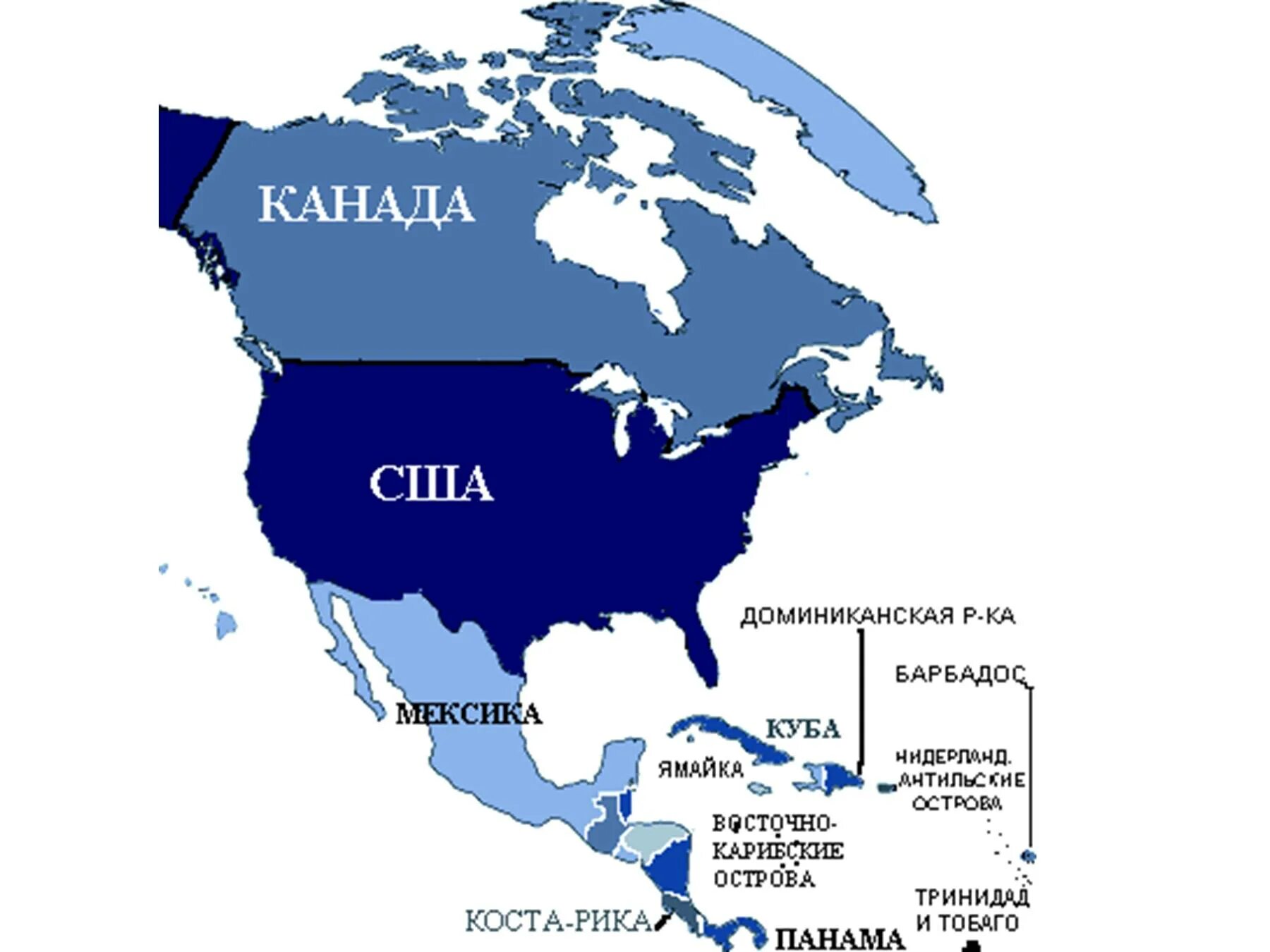 Государственные границы сша. Канада на карте северной америки. карта сша и канады. карта северной америки со странами. границы северной америки.
