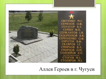 Сколько героев на аллее героев